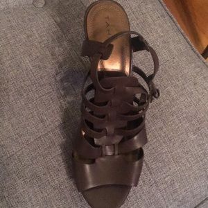 Tahari Dark Brown Sandal